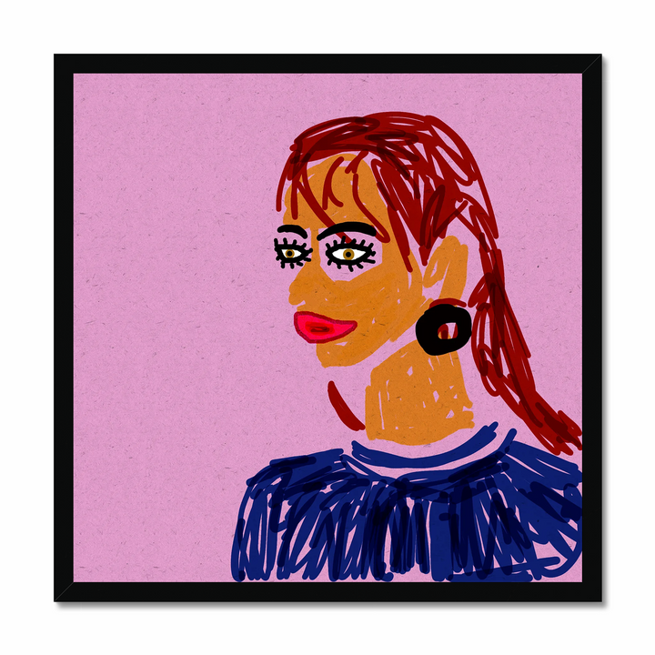 Anita Papa Frita (Art Print)