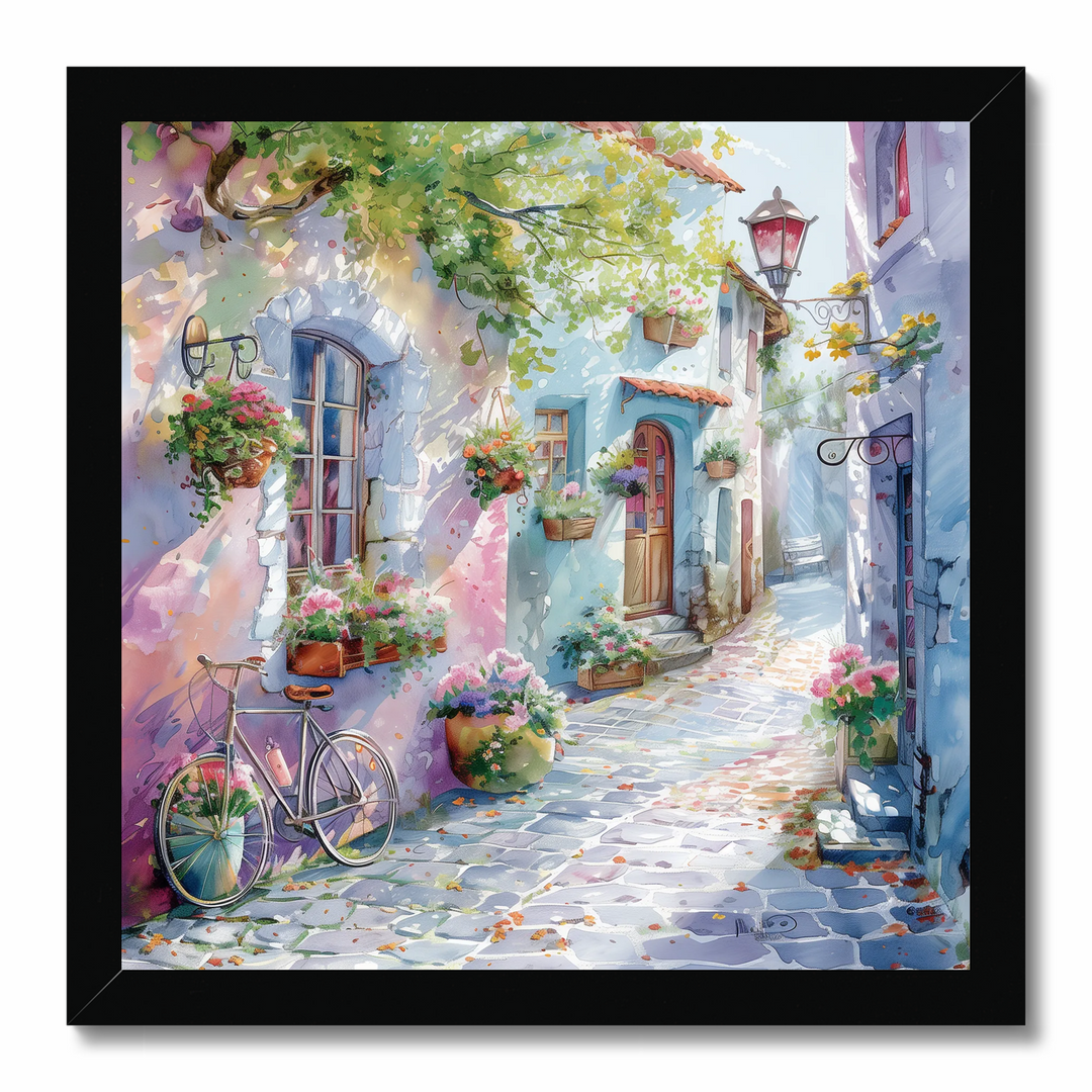 Blooming Alleyway Print