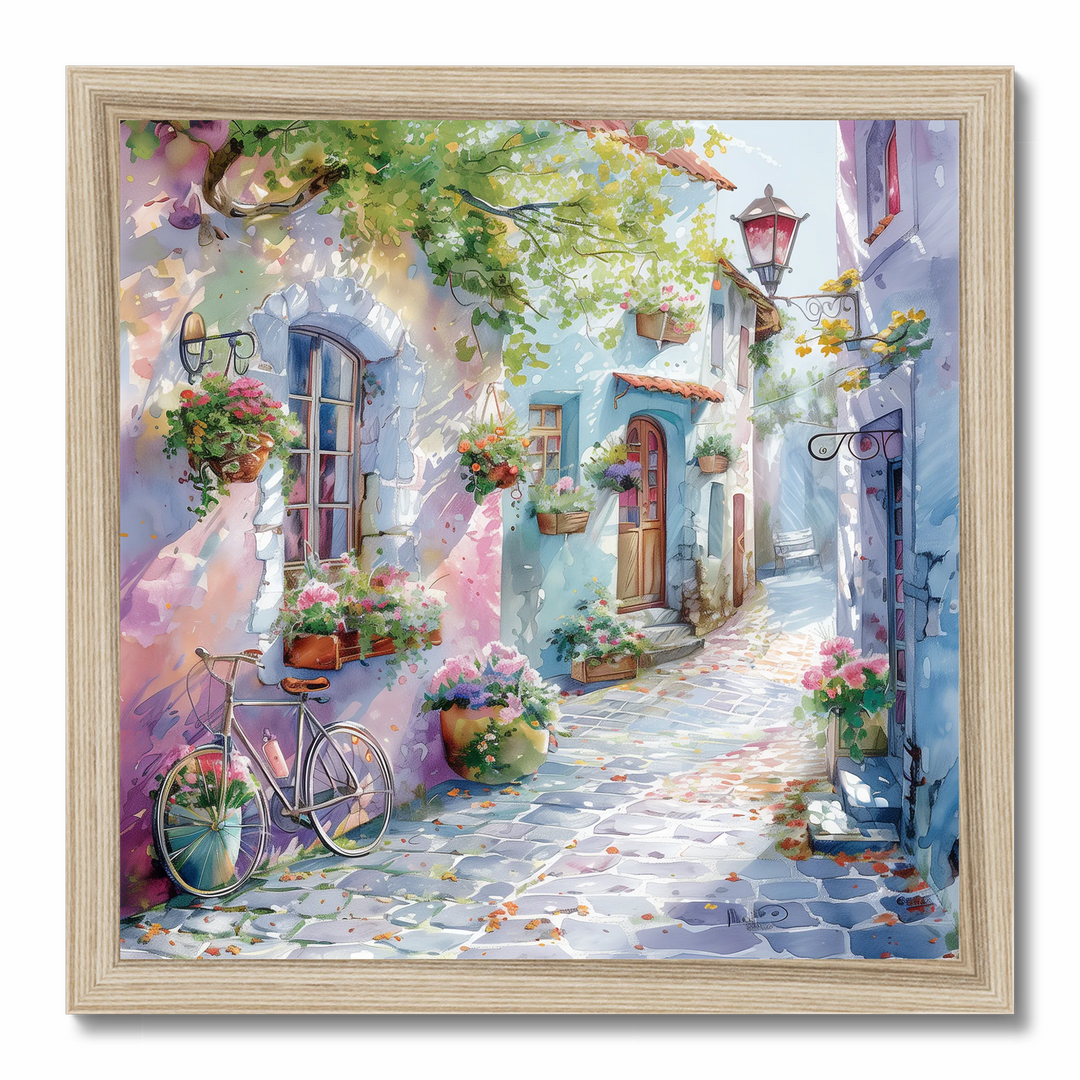 Blooming Alleyway Print