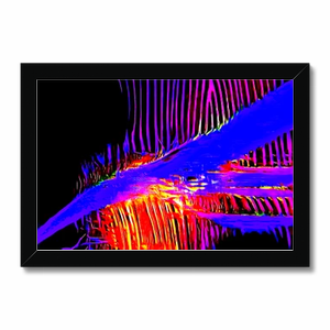 VIVID LINES OF DIGITAL LOVE IN A VIBRANT ABSTRACT PAINTING