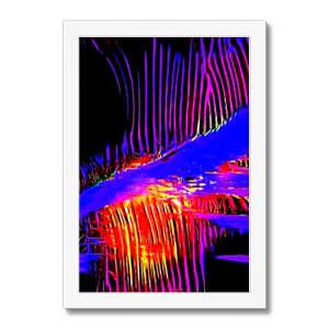 VIVID LINES OF DIGITAL LOVE IN A VIBRANT ABSTRACT PAINTING