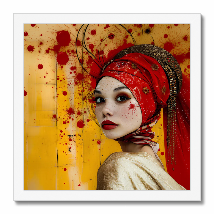 Crimson Contemplation - Print