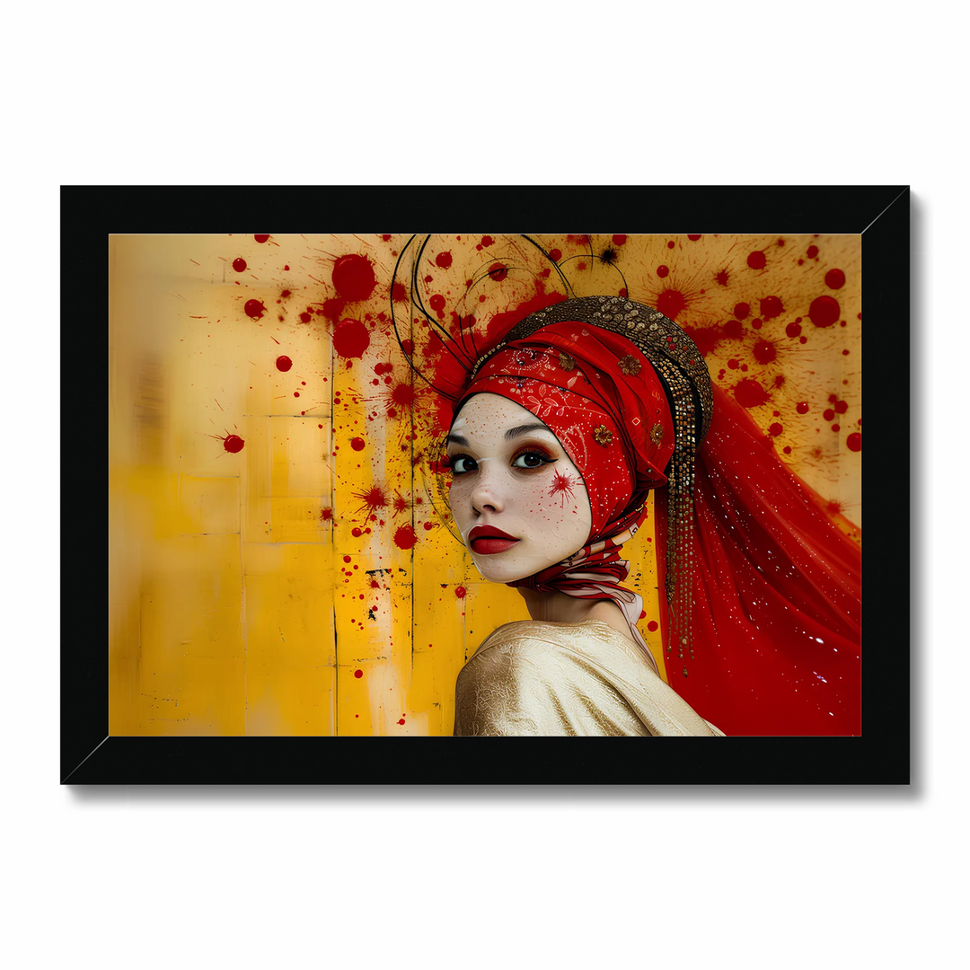 Crimson Contemplation - Print