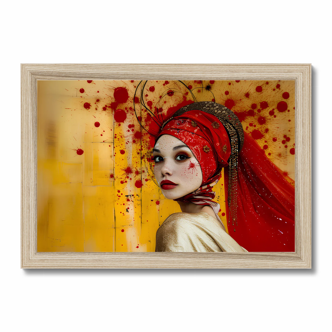 Crimson Contemplation - Print