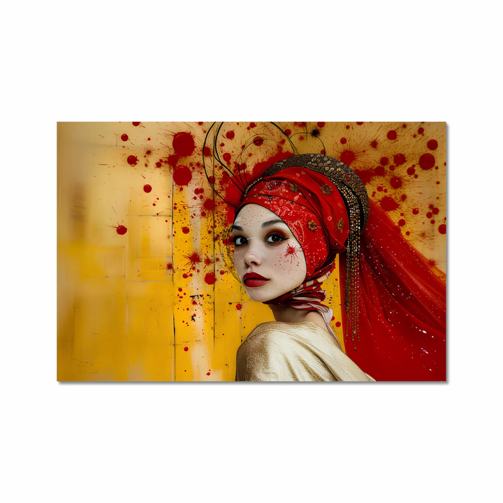 Crimson Contemplation - Print