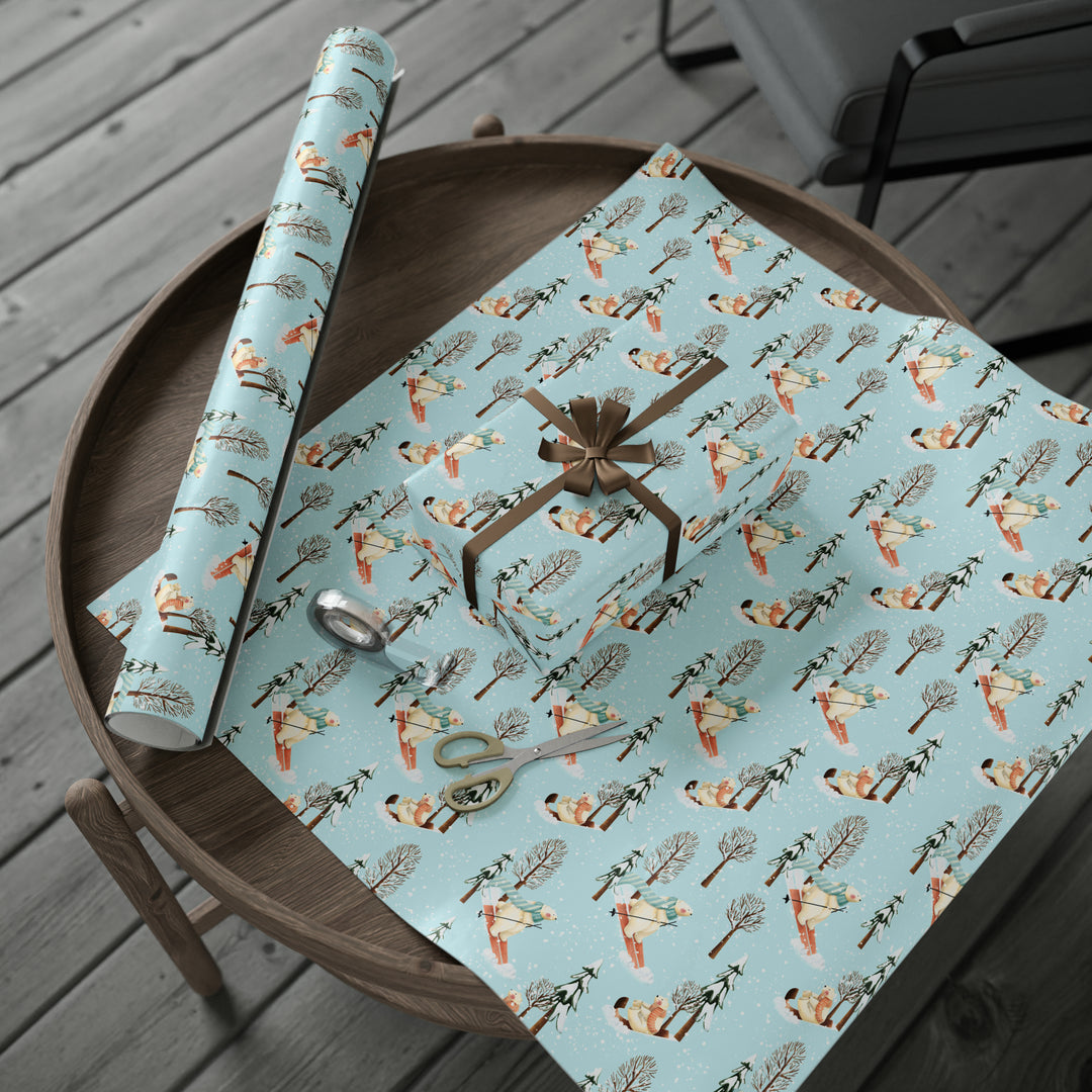It's Cold Outside by Laura Santiago Wrapping Paper