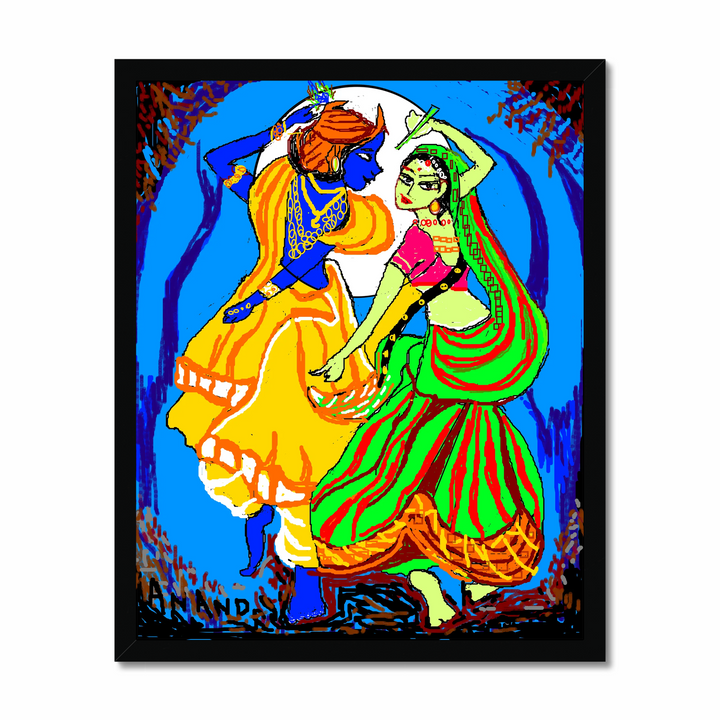 RADHA KRISHNA DANCING