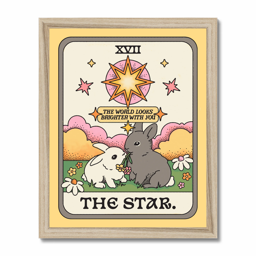 The Star Tarot Card Art Print