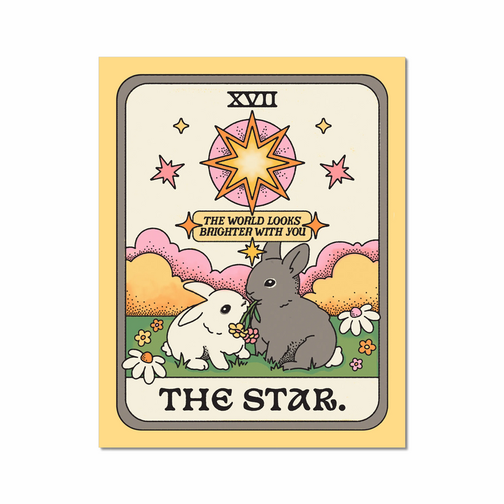 The Star Tarot Card Art Print