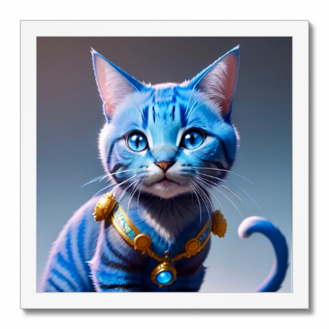 Blue Crazy cat