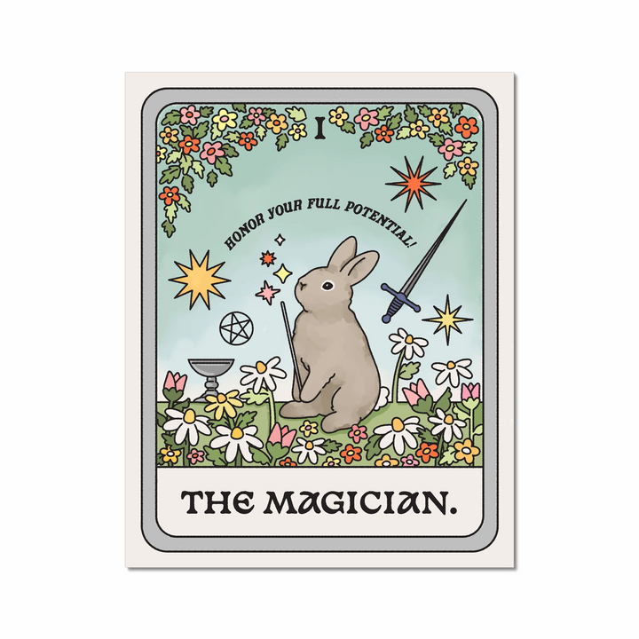 The Magician Tarot Card Art Print