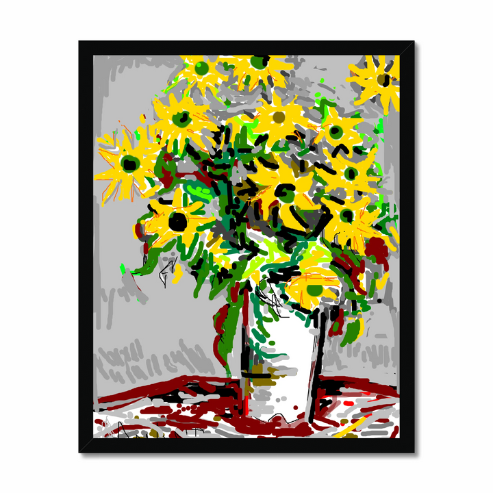 STILL-LIFE WITH SUN FLOWERS