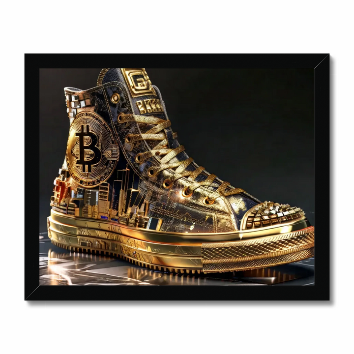 BITCOIN SNEAKER ART