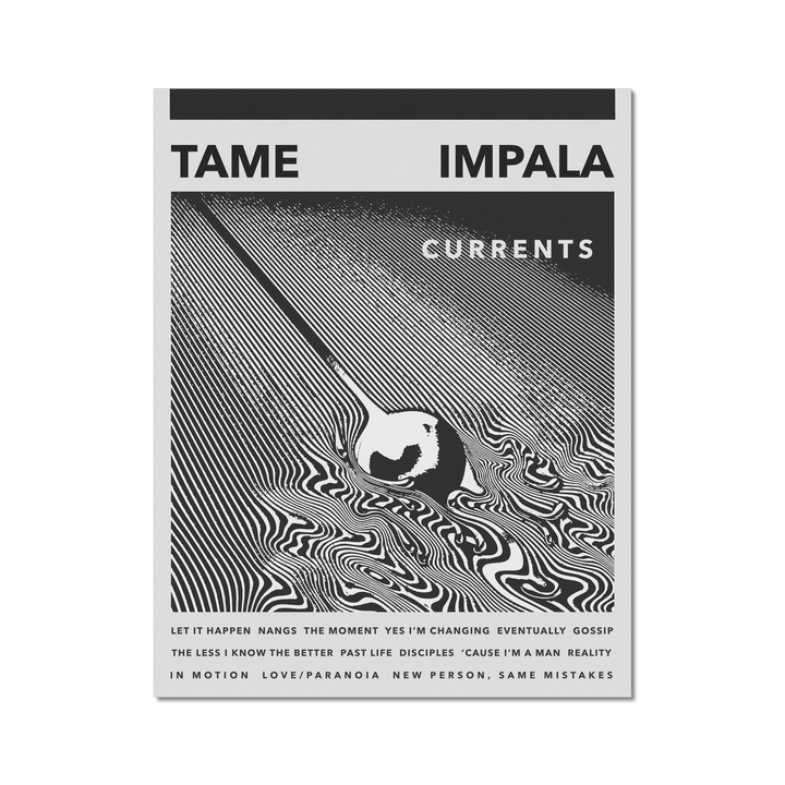 Tame Impala - Currents Poster