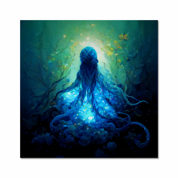 Blue Octopus Glow