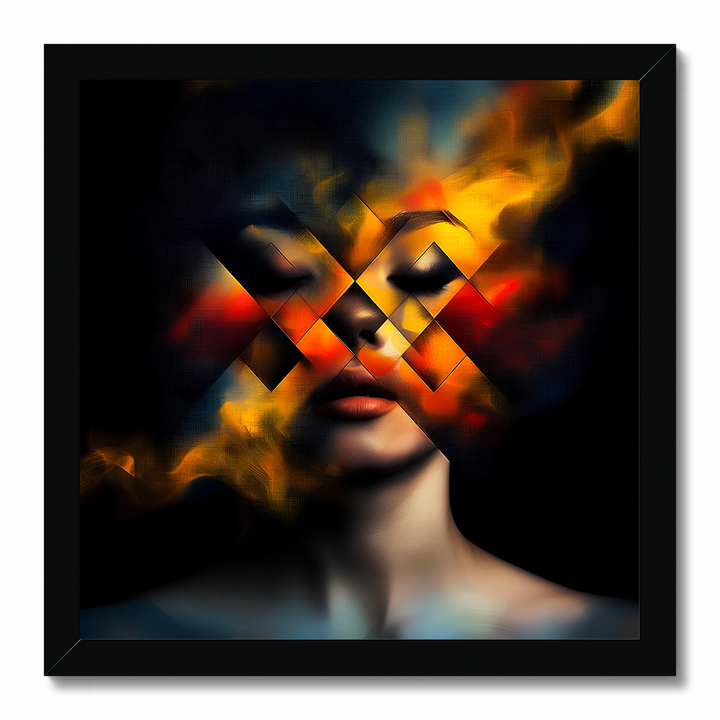 Fragmented Flames - Print