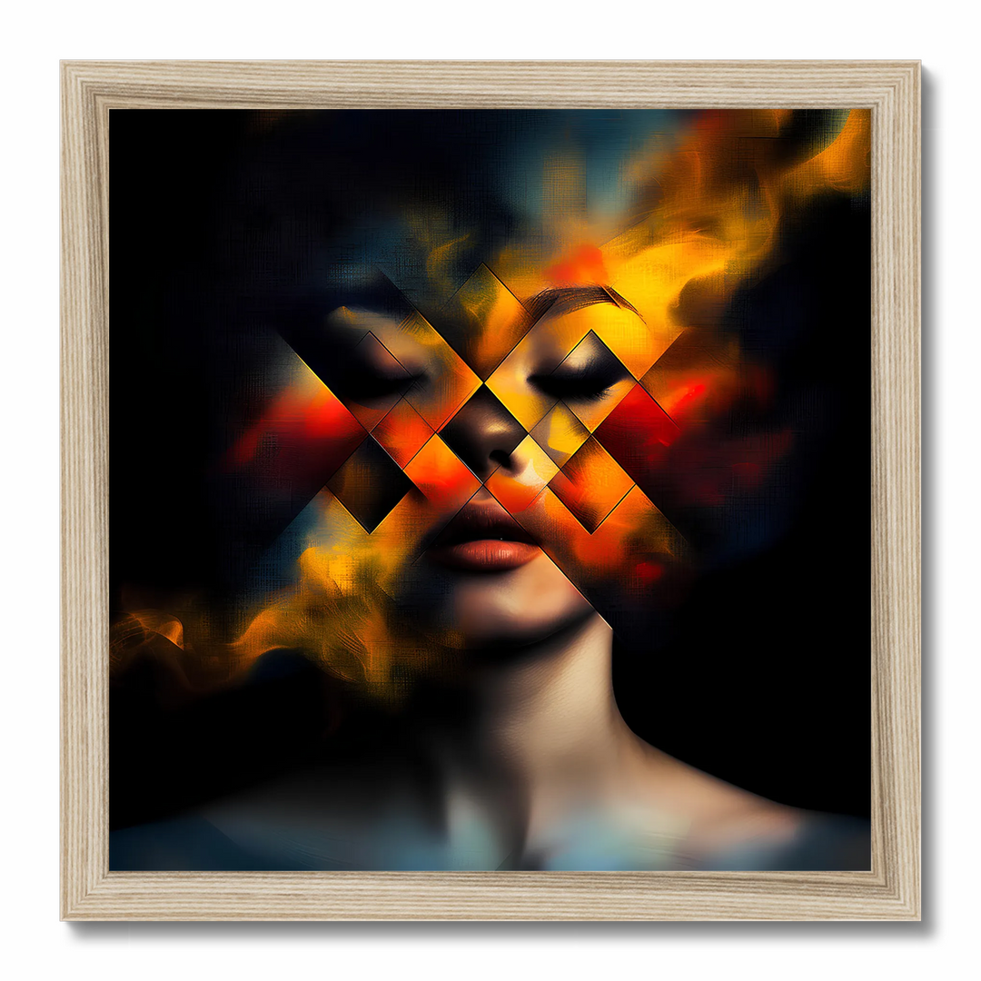 Fragmented Flames - Print