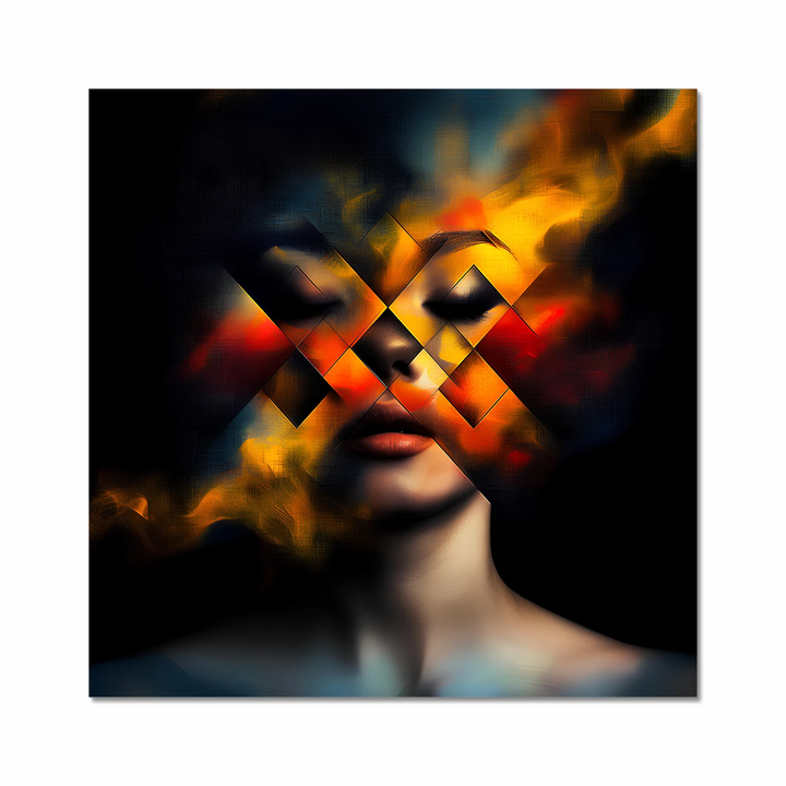 Fragmented Flames - Print