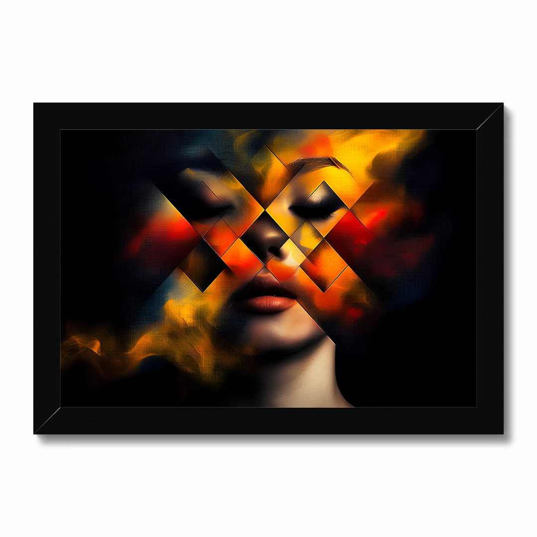 Fragmented Flames - Print