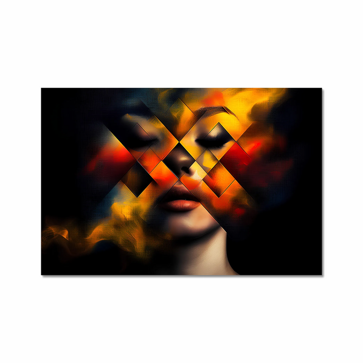 Fragmented Flames - Print