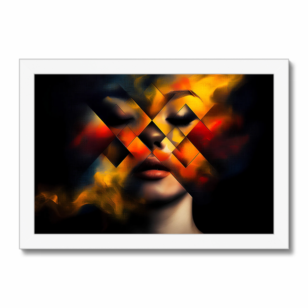 Fragmented Flames - Print