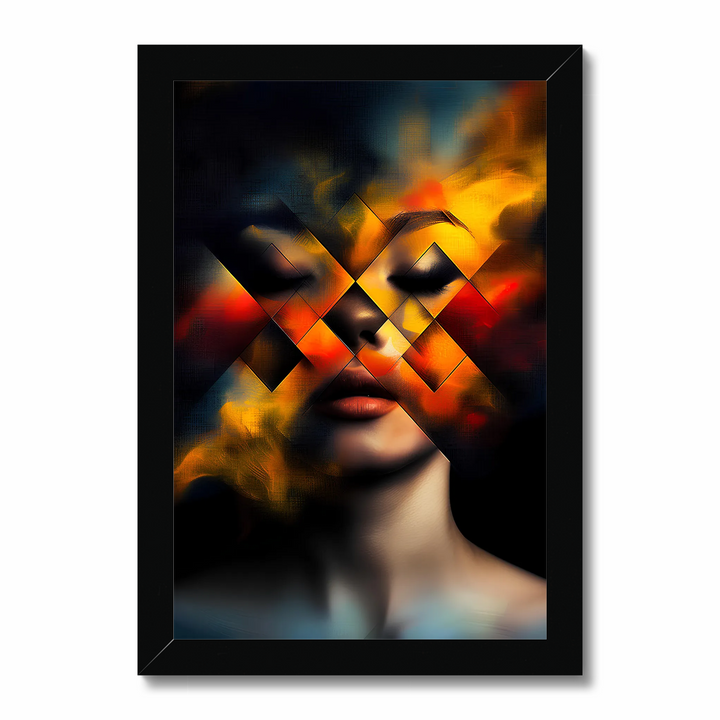 Fragmented Flames - Print