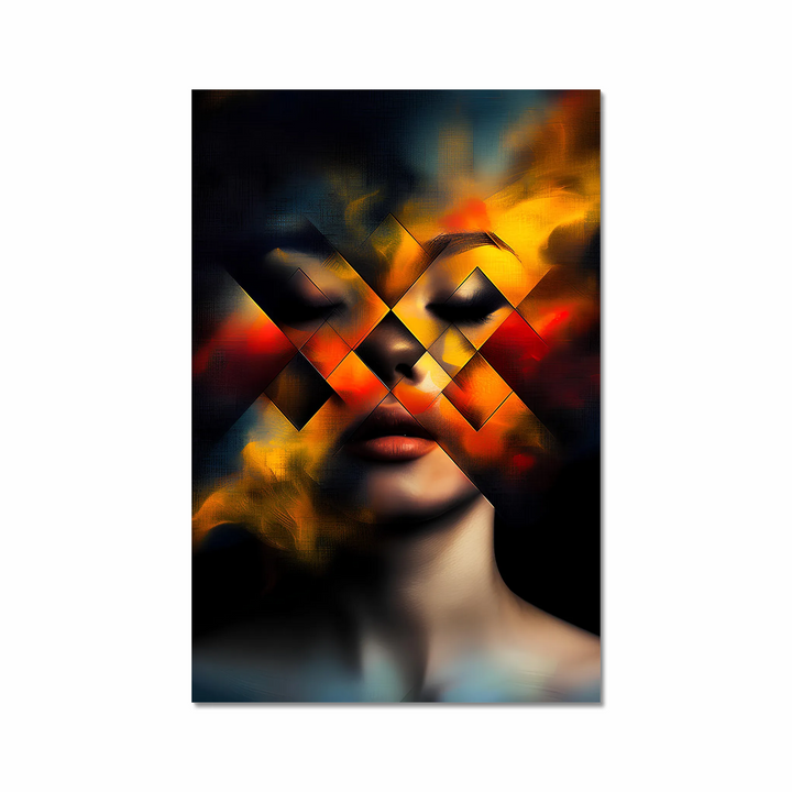 Fragmented Flames - Print