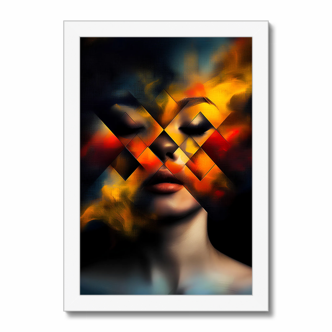 Fragmented Flames - Print