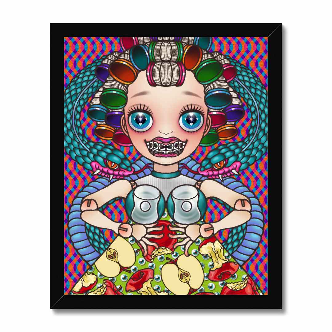 Cosmic uripoko GIRL #Apple Art Print