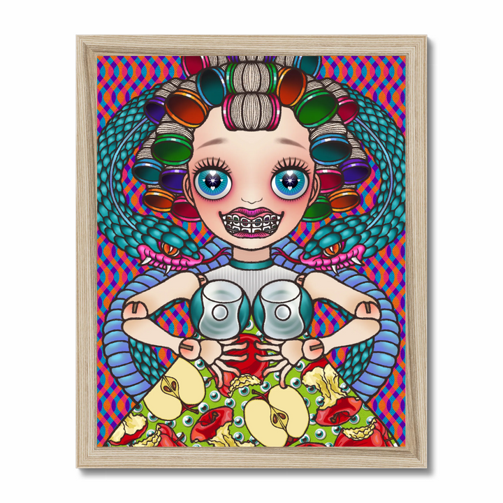 Cosmic uripoko GIRL #Apple Art Print