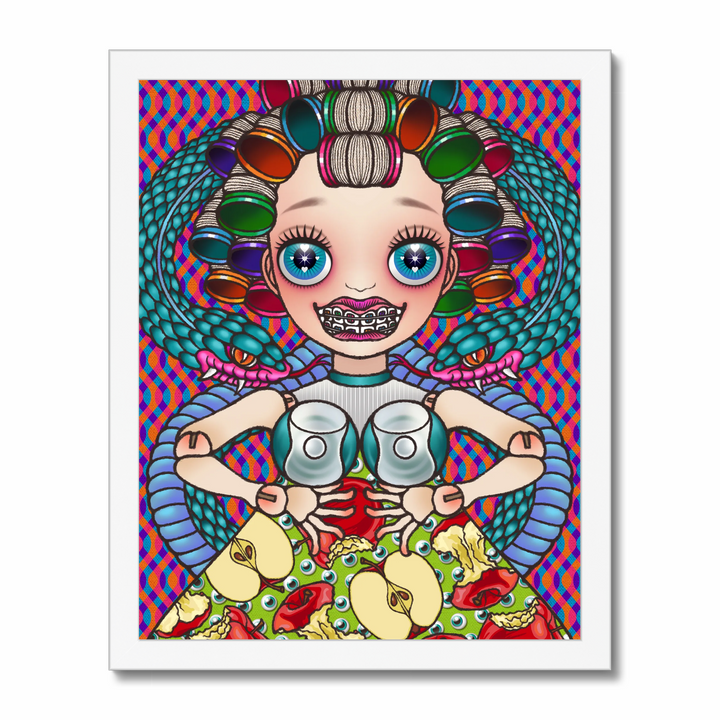 Cosmic uripoko GIRL #Apple Art Print