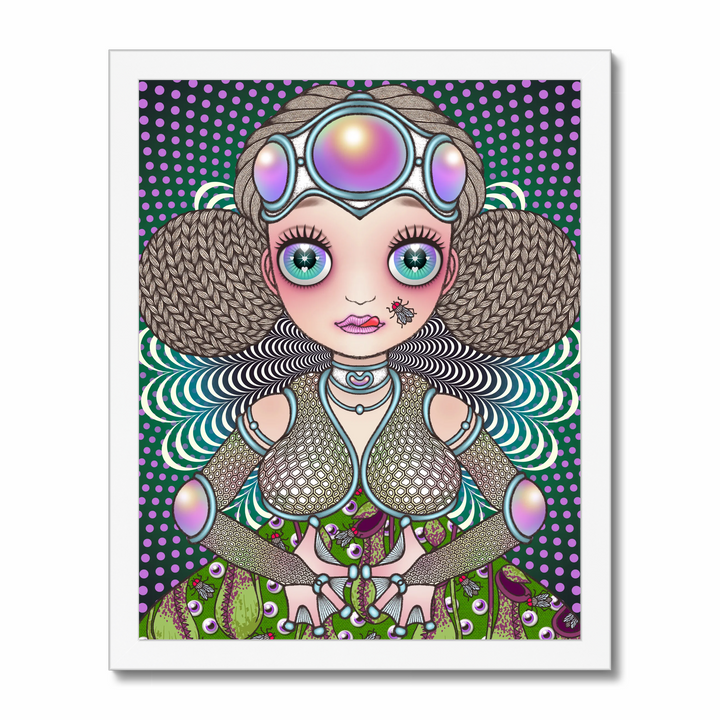 Cosmic uripoko GIRL #CarnivorousPlants Art Print