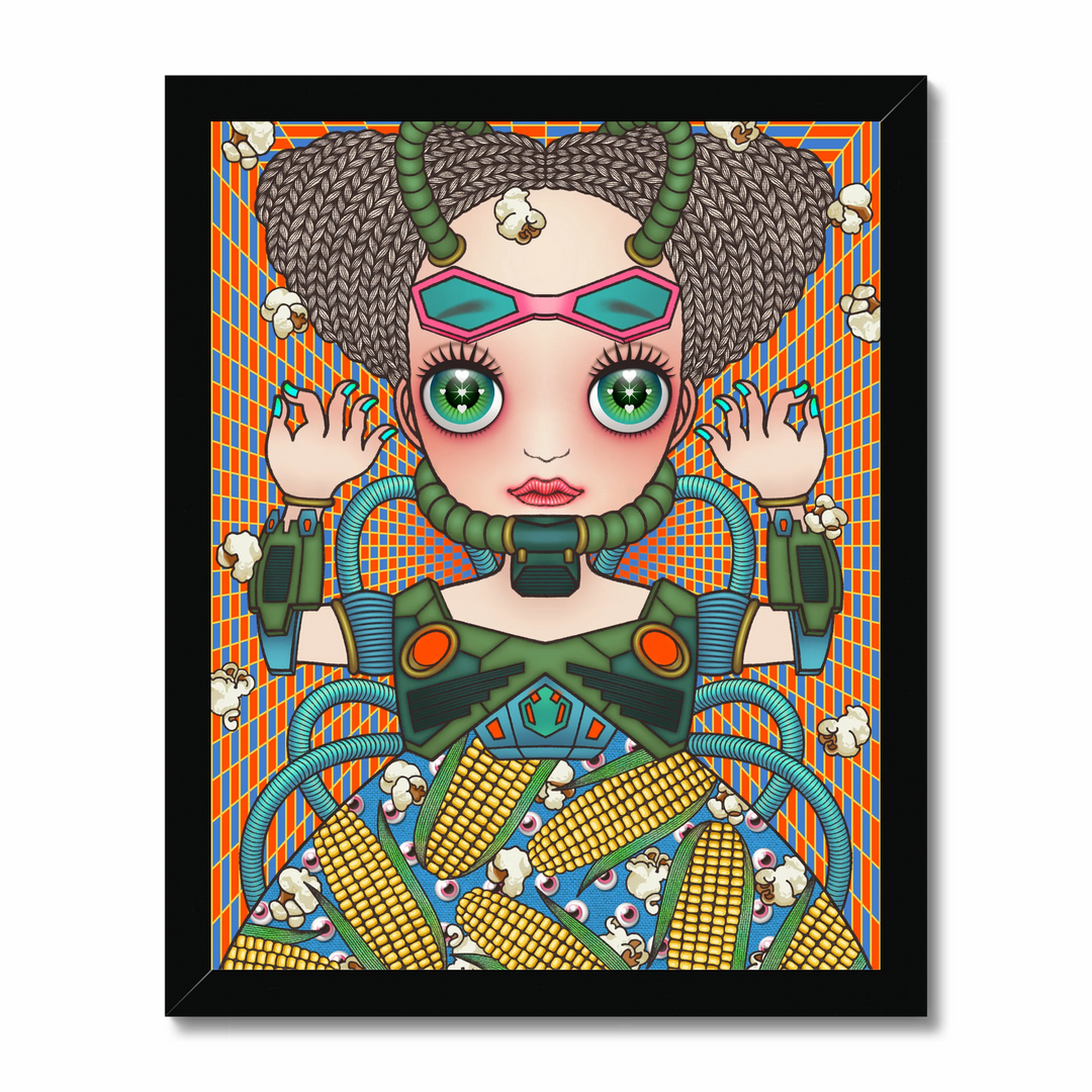 Cosmic uripoko GIRL #Popcorn Art Print