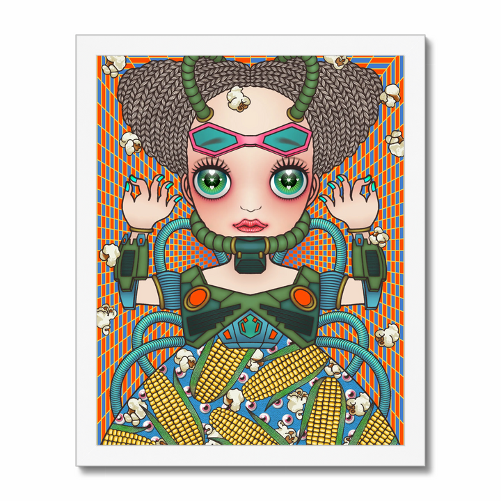 Cosmic uripoko GIRL #Popcorn Art Print