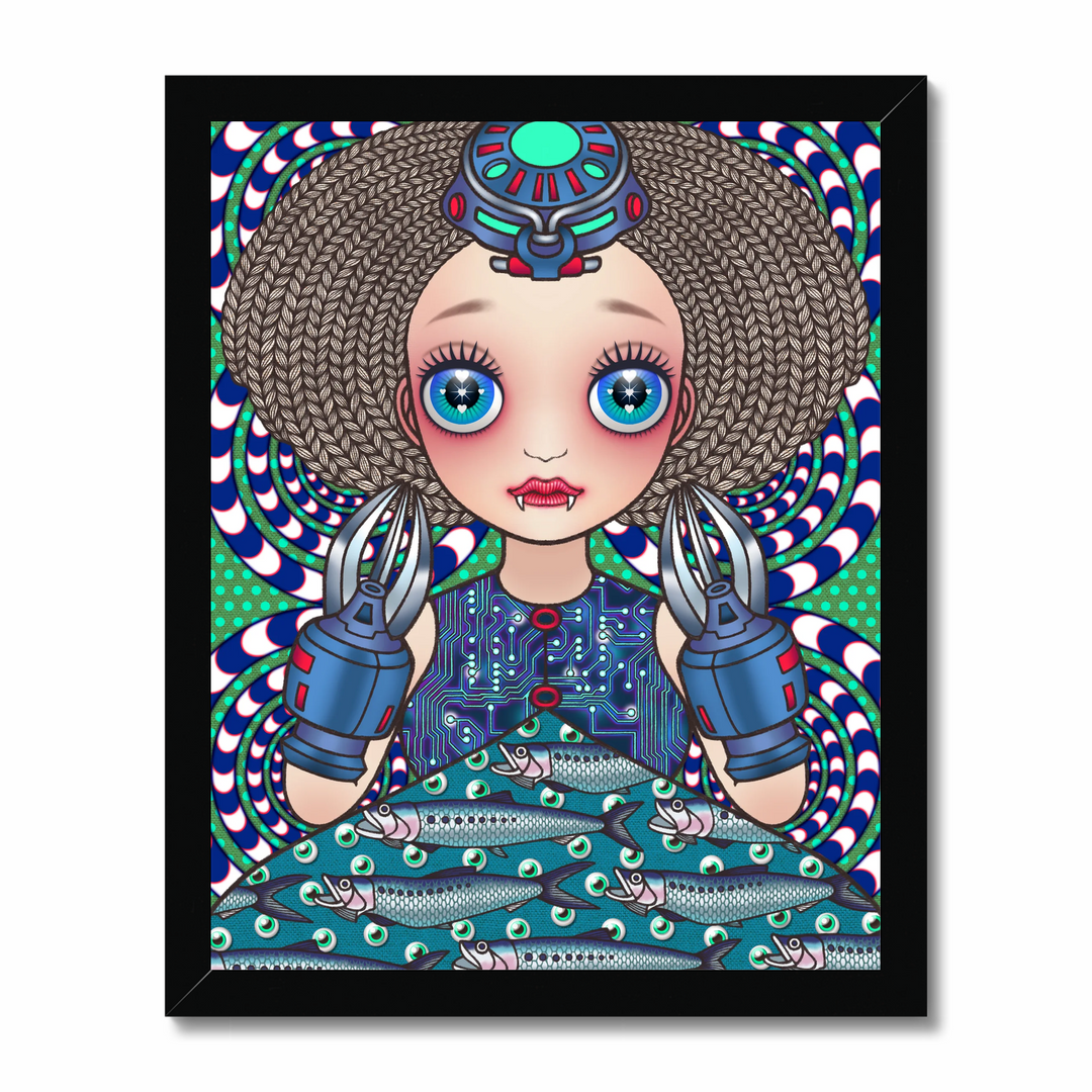 Cosmic uripoko GIRL #Sardines Art Print