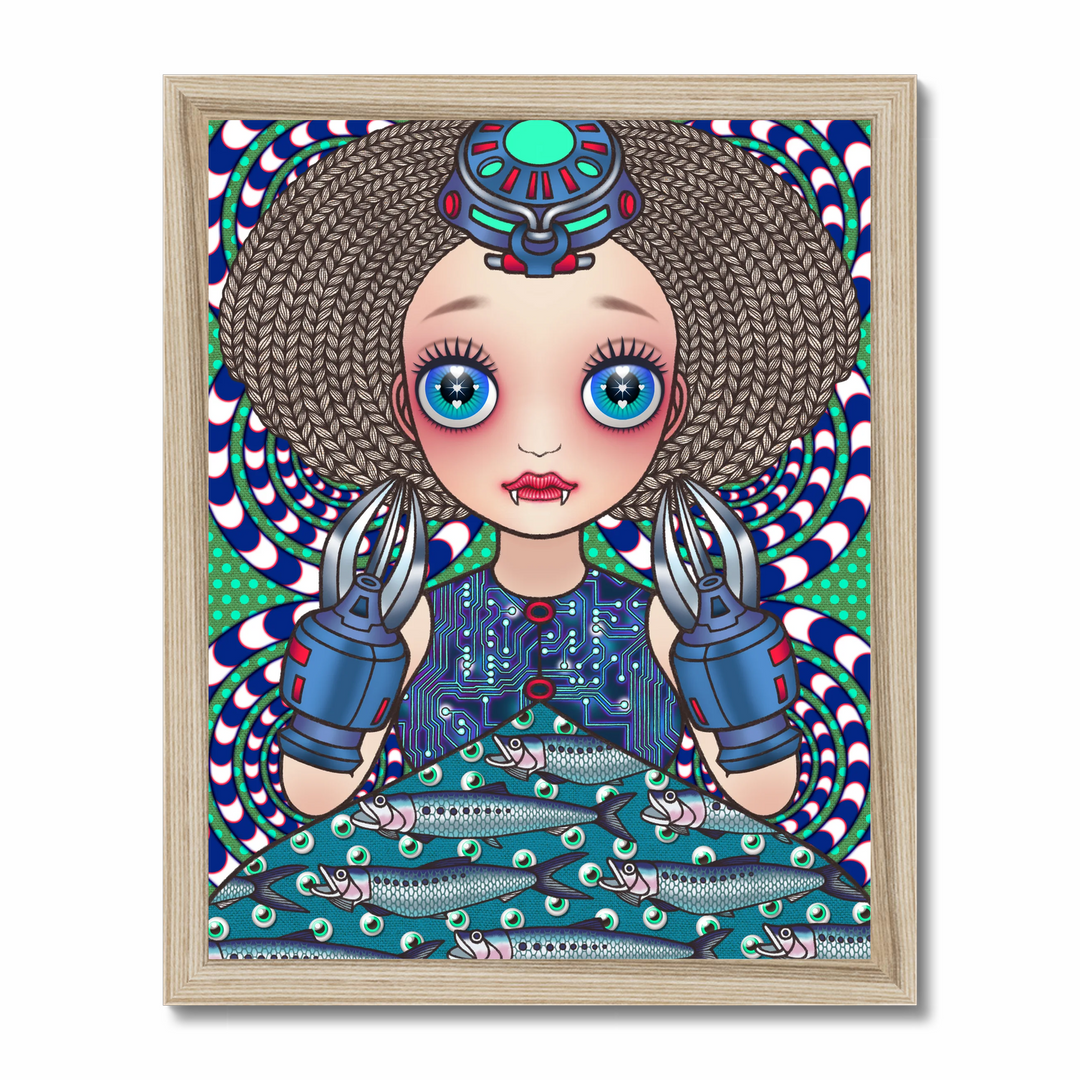 Cosmic uripoko GIRL #Sardines Art Print