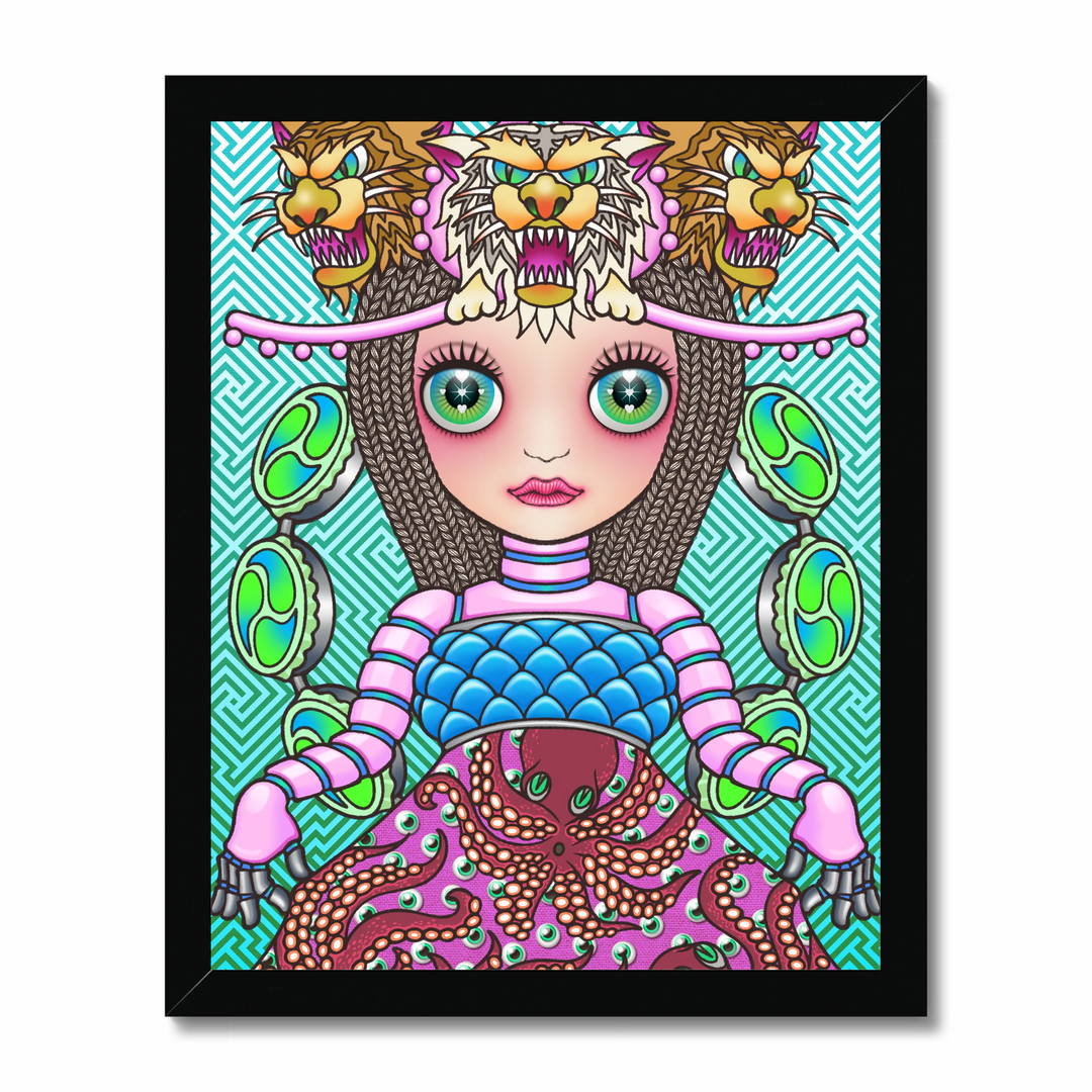 Cosmic uripoko GIRL #Thunder Art Print