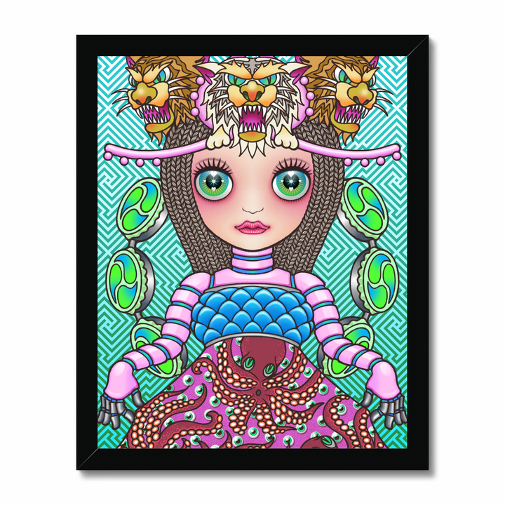 Cosmic uripoko GIRL #Thunder Art Print