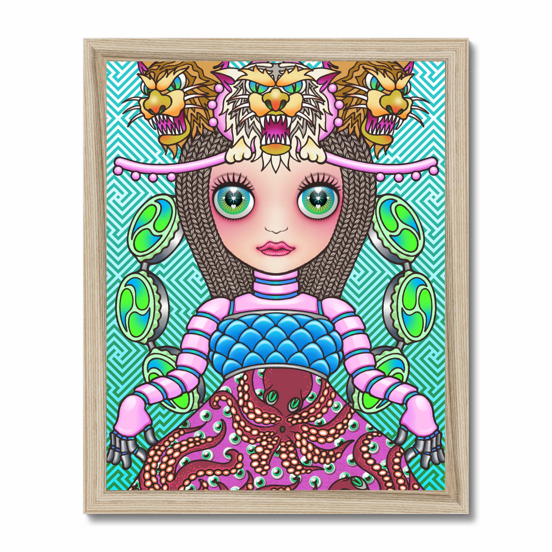 Cosmic uripoko GIRL #Thunder Art Print