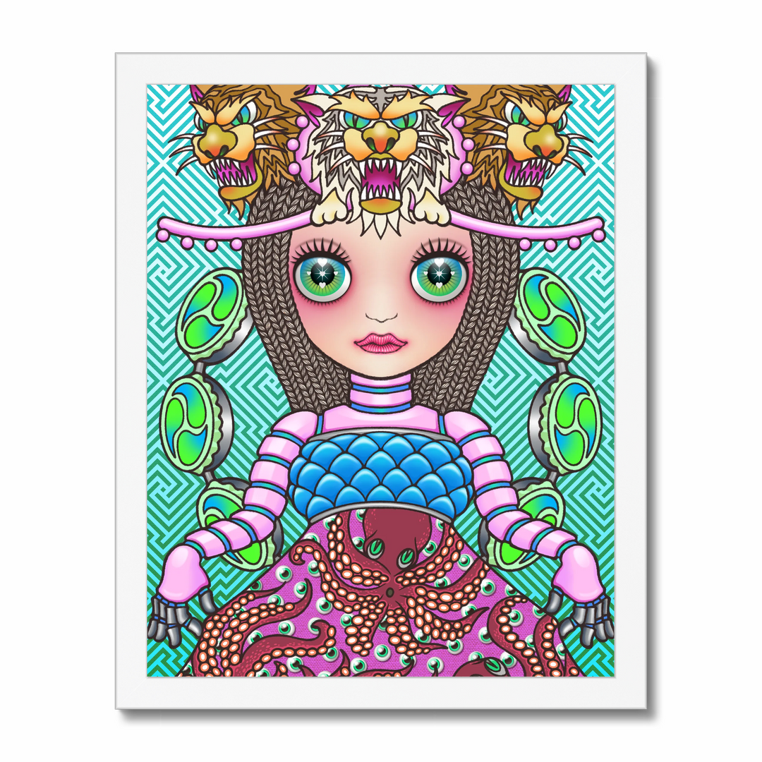 Cosmic uripoko GIRL #Thunder Art Print