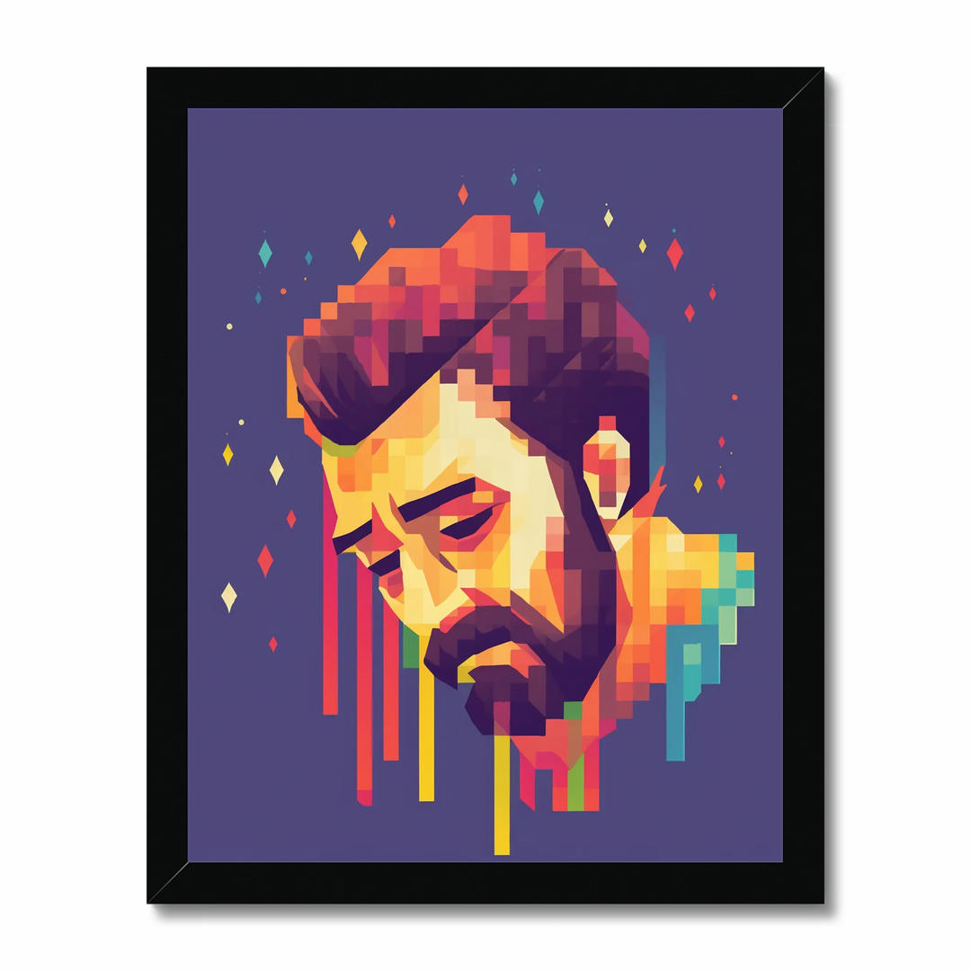 Sad Pixel Man by HanZzzel