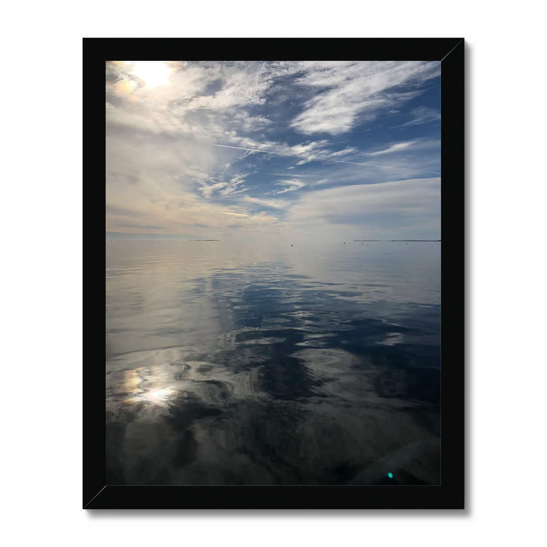 Where sky meets the ocean