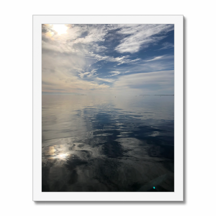 Where sky meets the ocean