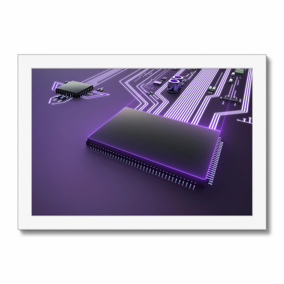 The processor race_02 (art print)