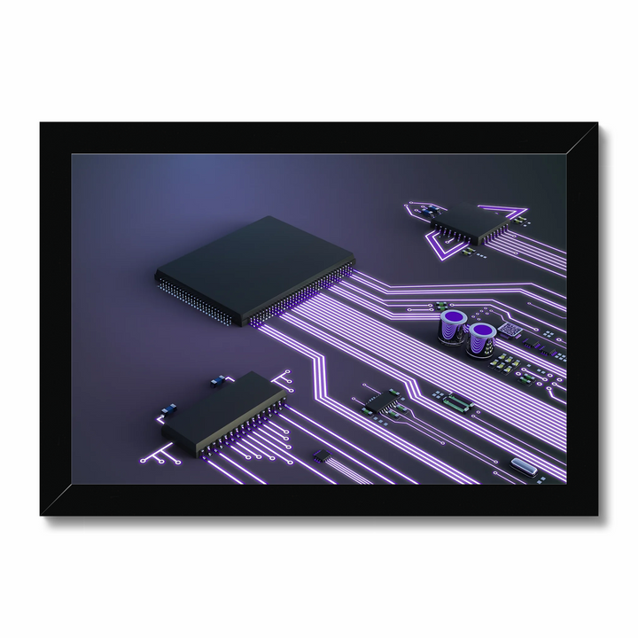 The processor race_01 (art print)