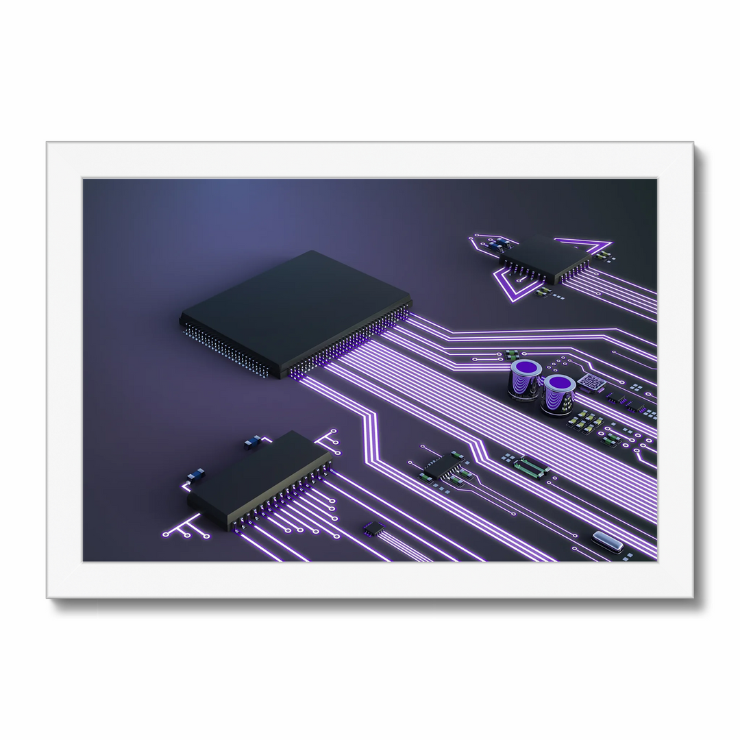 The processor race_01 (art print)