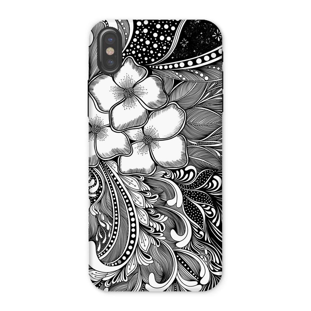 Celestial Blooms Custom Phone Case by Anna Zubarev