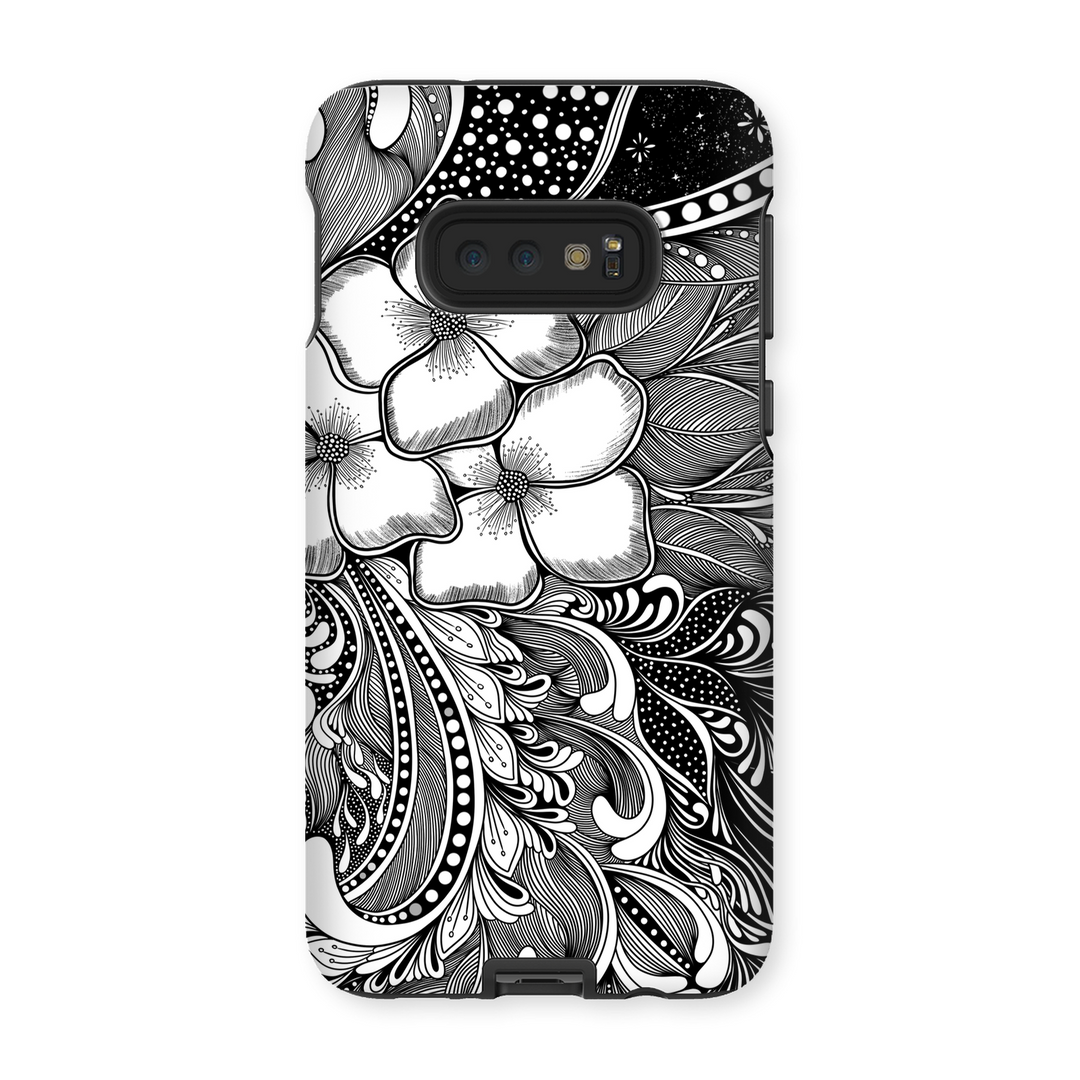 Celestial Blooms Custom Phone Case by Anna Zubarev