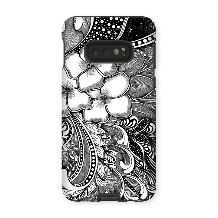 Celestial Blooms Custom Phone Case by Anna Zubarev