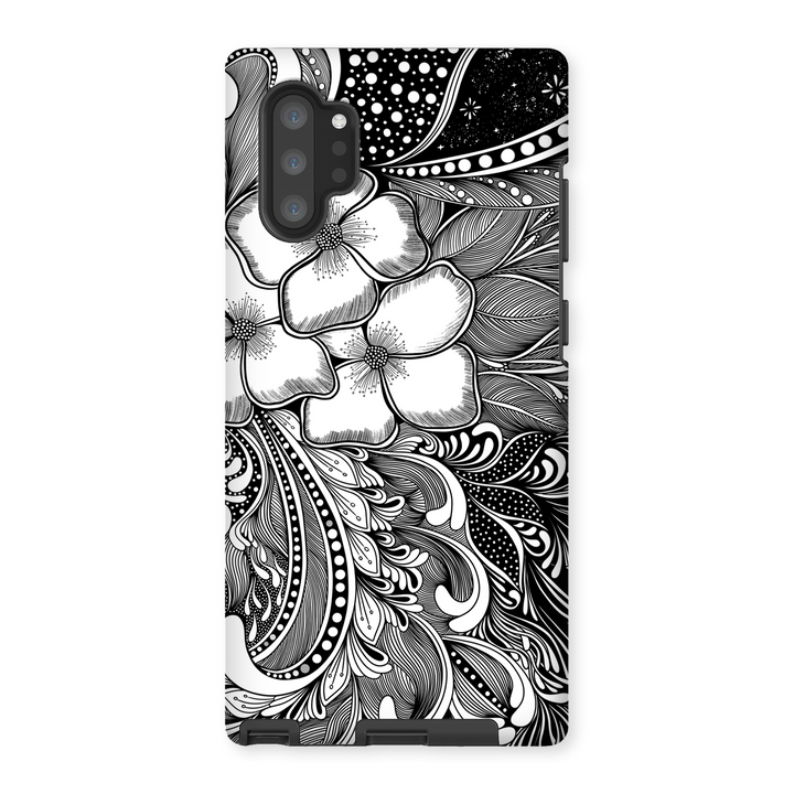 Celestial Blooms Custom Phone Case by Anna Zubarev